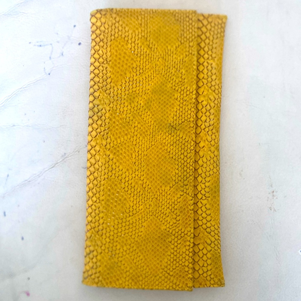 Vintage Leather Envelope Purse